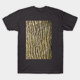 Tree Bark, Wood Grain for a Rustic Look T-Shirt